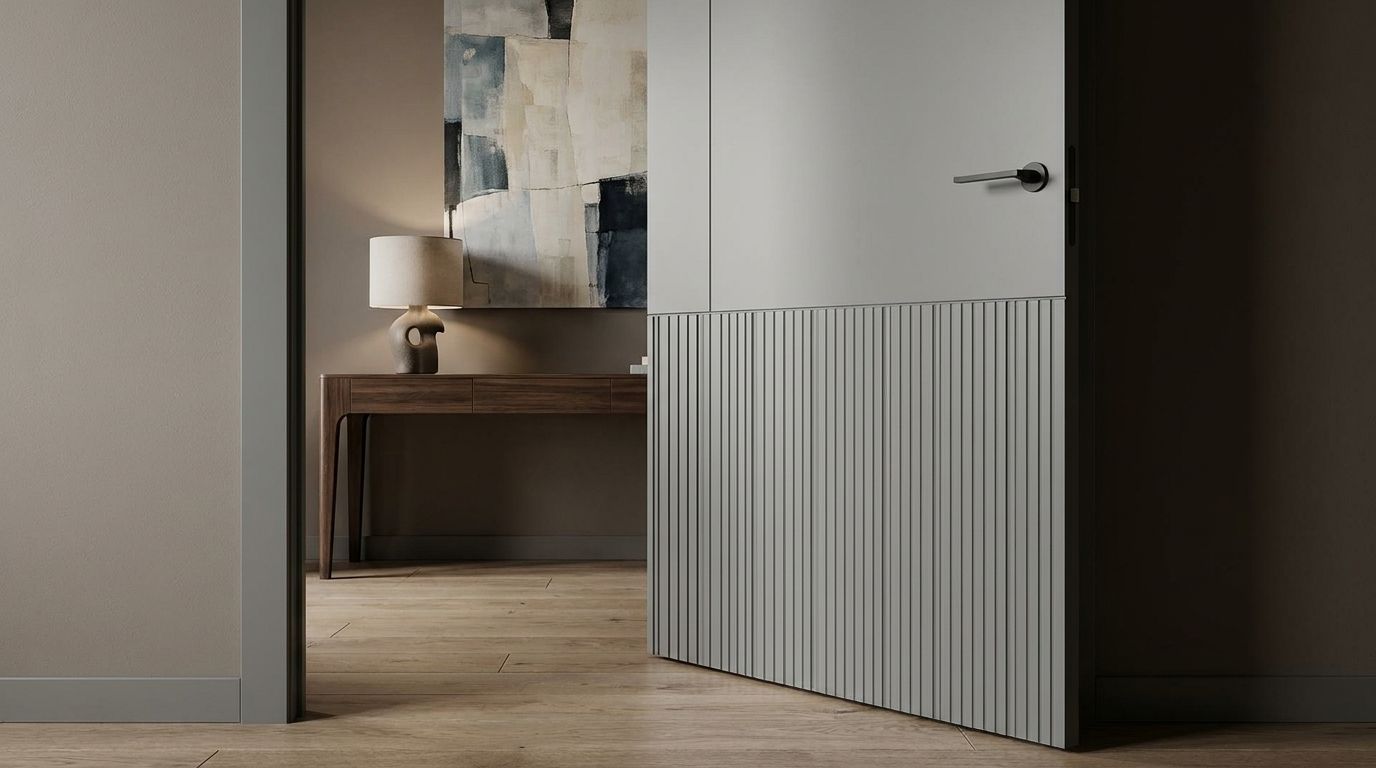 Интерьер с дверью Madera